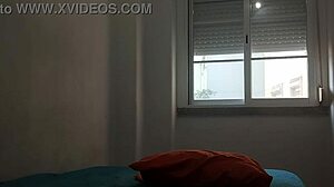 big dick guy sneaks into girlfriend's bed while she's away