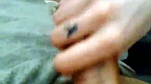 College cutie gives oiled handjob with perky nipples happy ending