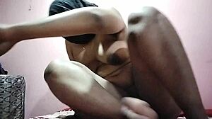 Stepbrother Pounds Stepsister's Tight Pussy Sharing Bedroom