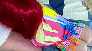 Stepmom's huge tits elastic ass teases stepson into pussy anal pounding?