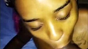 Skinny latina shakes narrow ass on huge cock