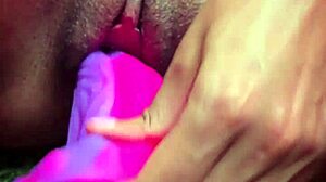 Nun's Tight Big Pussy Squirts on Monster Vibrator?