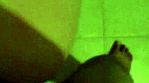 skinny teen slut fucked hard cums on public balcony