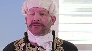 Aubrey Kate Leads Trans Orgy: Princesses Eat Cock Train
