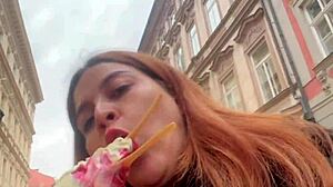 Prague 2025 Outdoor Czech Pornstar Tits Swell Free