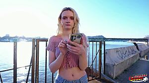 skinny german amber kawaii shakes legs in orgasmic casting fuck 😍💦