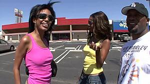 Shaved Milf Fucked Hard by Monster BBC in Wild Threesome