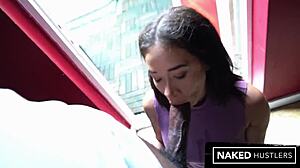 big tit cuban latina ashley paige slurps thick bbc sloppy