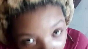 shhhhh silent ebony princess deepthroats black cock pov sloppy