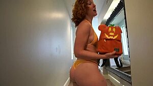 Bikini-Clad Ass Bounces Wildly in Seductive Rhythm Display