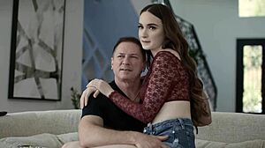 stepdaughter craves stepdad's monster cock in taboo cowgirl ride