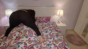 stepsis sneaks in bed for juicy pussy pounding till i cum on big ass