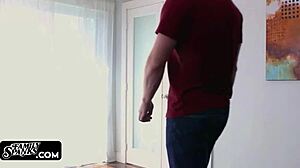 Step Siblings Fuck Bareback Next to Sleeping Grandpa - Dare You Watch?