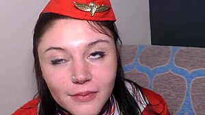 Lexi Lush Delivers British Amateur Monster BBC Blowjob in Uniform