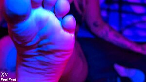 paola gets so emotional sucking her own toes it drives her wild