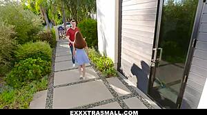 petite teen winter jade bangs bad date stepsis group style