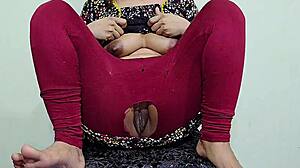 desi jija pounds sister-in-law's tight pussy rough in bedroom roleplay