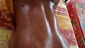 Bold local vagina massage pounding wet