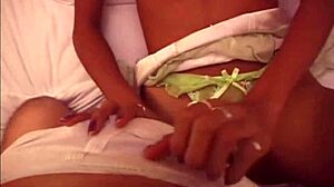 Asian nympho slurps and rides monster cock hardcore