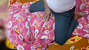 Mumbai Aunty Secretly Sucks Neighbor's Throbbing Cock