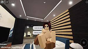 roblox girl picked up at club for doggy creampie fuck