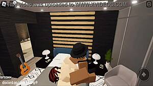 roblox girl picked up at club for doggy creampie fuck