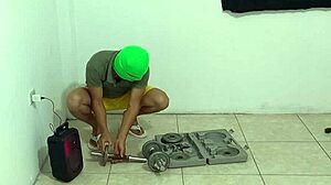 Spying On Stepsons Gym Aerobics Leads To Latina Doggy Fantasy