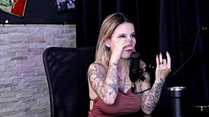Family Rejects But She Craves Black Stud's Cock On Sheer Red Lingerie Shoot