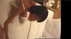 Asian nympho slurps and rides monster cock hardcore