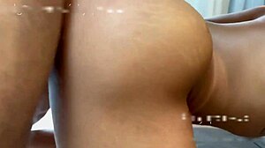 took my gym trainer home and rode his huge cock hard