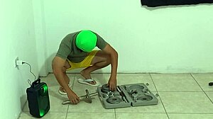 Spying On Stepsons Gym Aerobics Leads To Latina Doggy Fantasy