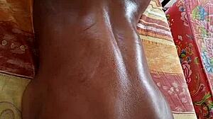 Bold local vagina massage pounding wet