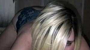 snowbunnyqueen27 gags on cage fighter's thick bbc deep down her throat