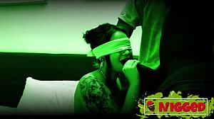 blind date turns into black threesome creampie pounding