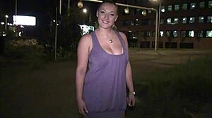 Krystal Swift's Big Tits Bounce In Public Street Gangbang Orgy With Cute Teens