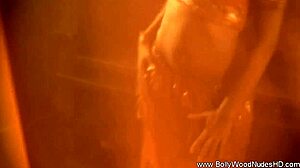 Power and Seduction: Exotic Arab Babe Strips Teasingly