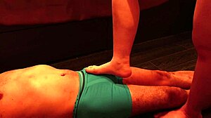 Office lady crushes my bulging cock like trash