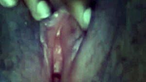 Watch This Juicy African Wet Pussy Spread Wide Open!