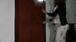 jerk off while mommy's big tits bounce on anal cowgirl ride
