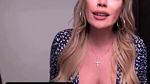 stepmom's tempting blowjob saves stepson from sin