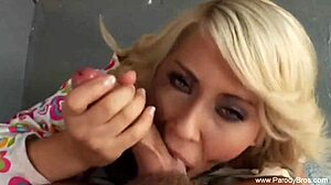 Blonde Big Tit Parody Babe Boned in Vintage Comedy Fuck