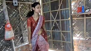 Indian bhabhi gets fucked super hard nude couple style