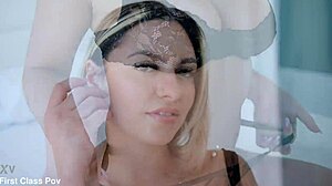 Blonde gypsy rose rides cowgirl then takes deepthroat doggystyle facial 😍💦