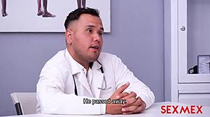 Sexmex Gabriela Veracruz Cheats on Husband with Big Tits Blowjob Threesome!