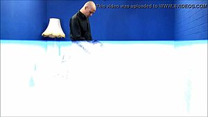 ever seen a filthy slaveslut whipped then forced into double spanked blowjob