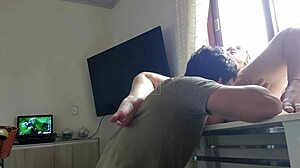 i fuck my big ass blonde girlfriend in the kitchen she's so submissive