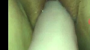 wife's pussy grips that massive 10-inch dildo tight in part 2