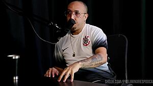 Thiago Barão Preliminares Podcast Compilation Featuring Bia Hot Sheer Red