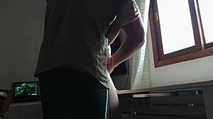 i fuck my big ass blonde girlfriend in the kitchen she's so submissive