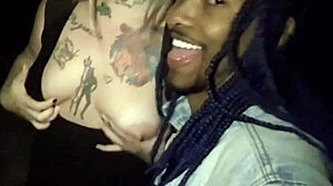 Horny blonde fucks stranger raw POV